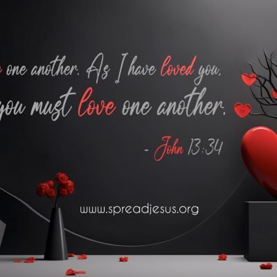 Jesus Bible Quotes Wallpapers John 13 34 - Free Christian Wallpaper Download
